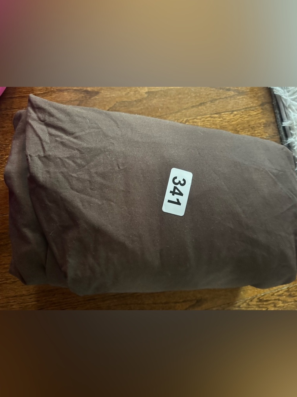 Quince Dark Brown King/Cal King Duvet Cover - NWOT